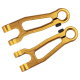 Maxbell 2x RC Car Upper Swing Arm Universal for SG1603 1/16 RC Model Car Accessories Gold