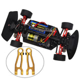 Maxbell 2x RC Car Upper Swing Arm Universal for SG1603 1/16 RC Model Car Accessories Gold