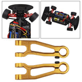 Maxbell 2x RC Car Upper Swing Arm Universal for SG1603 1/16 RC Model Car Accessories Gold