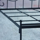 Maxbell 1/6 Scale Wrought Iron Bed Collection Bedroom Set for Life Scene Decorations