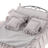 Maxbell 1/6 Scale Wrought Iron Bed Collection Bedroom Set for Life Scene Decorations