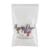 Maxbell 7x Mushroom Crystal Gemstone Crystal Gift for Lucky Meditation Spiritual
