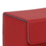 Maxbell Premium Deck Case Storage with Compartment for Tcg Trading Card Games red
