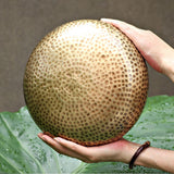 Maxbell Tibetan Singing Bowl Buddhism Meditation Sound Copper Yoga W/ Cushion 20cm