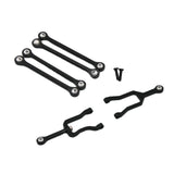 Maxbell 6Pcs Servo Rod Pull Linkages for Mini-Z Jimny 4x4 1:18 RC Car Accessories Black