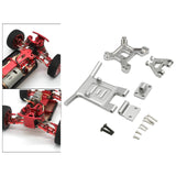 Maxbell Front Bumper 1/14 1/12 Truck Car Parts Crawler for Wltoys 144001 124016 Silver