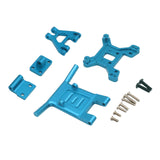 Maxbell Front Bumper 1/14 1/12 Truck Car Parts Crawler for Wltoys 144001 124016 Blue