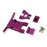 Maxbell Front Bumper 1/14 1/12 Truck Car Parts Crawler for Wltoys 144001 124016 Purple