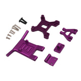 Maxbell Front Bumper 1/14 1/12 Truck Car Parts Crawler for Wltoys 144001 124016 Purple