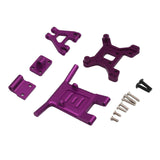 Maxbell Front Bumper 1/14 1/12 Truck Car Parts Crawler for Wltoys 144001 124016 Purple