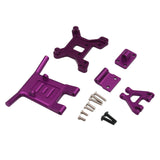 Maxbell Front Bumper 1/14 1/12 Truck Car Parts Crawler for Wltoys 144001 124016 Purple