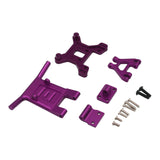 Maxbell Front Bumper 1/14 1/12 Truck Car Parts Crawler for Wltoys 144001 124016 Purple