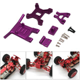 Maxbell Front Bumper 1/14 1/12 Truck Car Parts Crawler for Wltoys 144001 124016 Purple