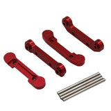 Maxbell 1/12 RC Front Rear Arms Replacement for Wltoys 144001 124019 144002 Red