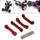 Maxbell 1/12 RC Front Rear Arms Replacement for Wltoys 144001 124019 144002 Red