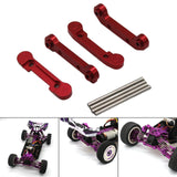 Maxbell 1/12 RC Front Rear Arms Replacement for Wltoys 144001 124019 144002 Red