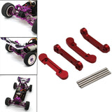 Maxbell 1/12 RC Front Rear Arms Replacement for Wltoys 144001 124019 144002 Red