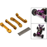 Maxbell 1/12 RC Front Rear Arms Replacement for Wltoys 144001 124019 144002 Golden