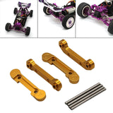 Maxbell 1/12 RC Front Rear Arms Replacement for Wltoys 144001 124019 144002 Golden