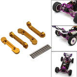 Maxbell 1/12 RC Front Rear Arms Replacement for Wltoys 144001 124019 144002 Golden