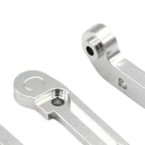 Maxbell 1/12 RC Front Rear Arms Replacement for Wltoys 144001 124019 144002 Silver