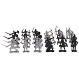 Maxbell Plastic Medieval Knight Soldier Toys Army Men Archaic Soldiers Army Infantry 24 pcs