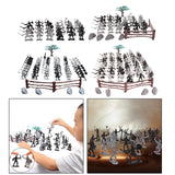 Maxbell Plastic Medieval Knight Soldier Toys Army Men Archaic Soldiers Army Infantry 24 pcs