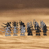 Maxbell Plastic Medieval Knight Soldier Toys Army Men Archaic Soldiers Army Infantry 24 pcs