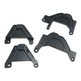 Maxbell 1/6 RC Shock Towers Brackets Upgrade Parts for Axial SCX6 Accessory Front