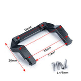 Maxbell RC Front Bumper Mount for Axial SCX24 C10 1/24 RC Car Replaces Parts Upgrade