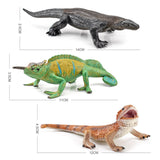 Maxbell Realistic Simulation Solid Wild Animal Model Children Gifts Shelf Decor Giant lizard