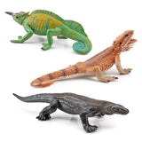 Maxbell Realistic Simulation Solid Wild Animal Model Children Gifts Shelf Decor Giant lizard