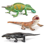 Maxbell Realistic Simulation Solid Wild Animal Model Children Gifts Shelf Decor Lizard
