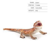 Maxbell Realistic Simulation Solid Wild Animal Model Children Gifts Shelf Decor Lizard