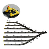 Maxbell 34x Ho Gauge Model Train Track for Electric Trains Model Micro Landscape