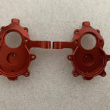 Maxbell Metal RC Portal Drive Housing Steering Knuckle for Gen8 1:10 Car Red