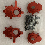 Maxbell Metal RC Portal Drive Housing Steering Knuckle for Gen8 1:10 Car Red