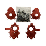 Maxbell Metal RC Portal Drive Housing Steering Knuckle for Gen8 1:10 Car Red
