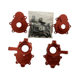 Maxbell Metal RC Portal Drive Housing Steering Knuckle for Gen8 1:10 Car Red