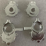 Maxbell Metal RC Portal Drive Housing Steering Knuckle for Gen8 1:10 Car Silver