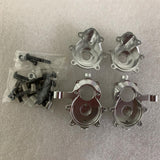 Maxbell Metal RC Portal Drive Housing Steering Knuckle for Gen8 1:10 Car Silver