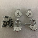 Maxbell Metal RC Portal Drive Housing Steering Knuckle for Gen8 1:10 Car Silver