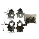 Maxbell Metal RC Portal Drive Housing Steering Knuckle for Gen8 1:10 Car Titanium