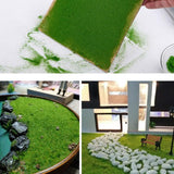 Maxbell Miniature Static Grass 5mm Fairy Garden Scene Model Sand Table Grass Powder mountain green