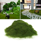 Maxbell Miniature Static Grass 5mm Fairy Garden Scene Model Sand Table Grass Powder mountain green
