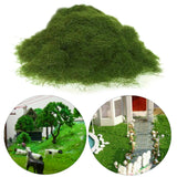 Maxbell Miniature Static Grass 5mm Fairy Garden Scene Model Sand Table Grass Powder mountain green