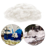 Maxbell Miniature Static Grass 5mm Fairy Garden Scene Model Sand Table Grass Powder White