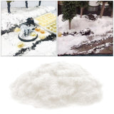 Maxbell Miniature Static Grass 5mm Fairy Garden Scene Model Sand Table Grass Powder White