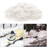 Maxbell Miniature Static Grass 5mm Fairy Garden Scene Model Sand Table Grass Powder White