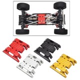 Maxbell RC Car Gear Case Mount for MN86 MN86S 1/12 Scale RC Rock Crawler Truck Parts red